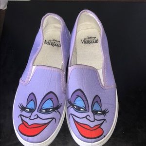 Little Mermaid Slip Ons